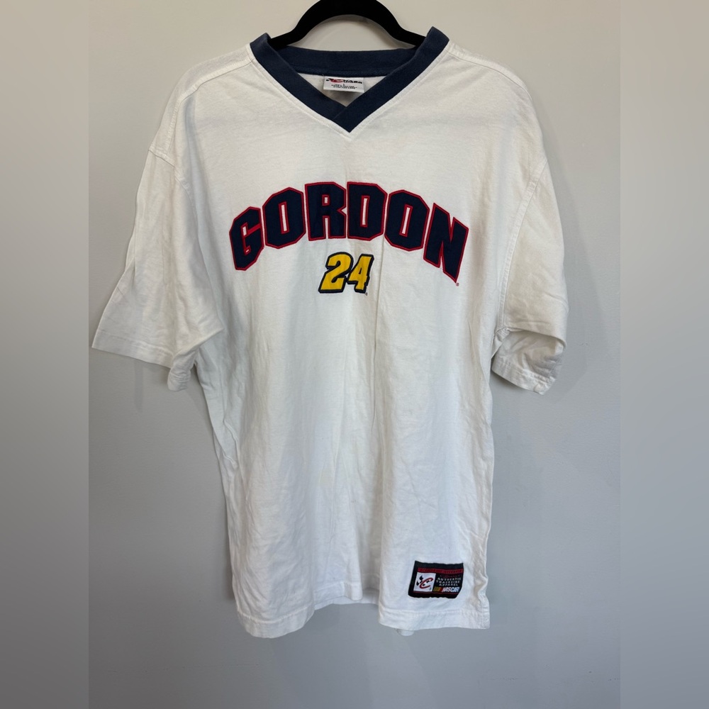 Chase authentic vintage Jeff Gordon v neck t shirt